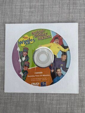 THE WIGGLES Whoo Hoo! Wiggly Gremlins! DVD #20500 (disc only, no case)